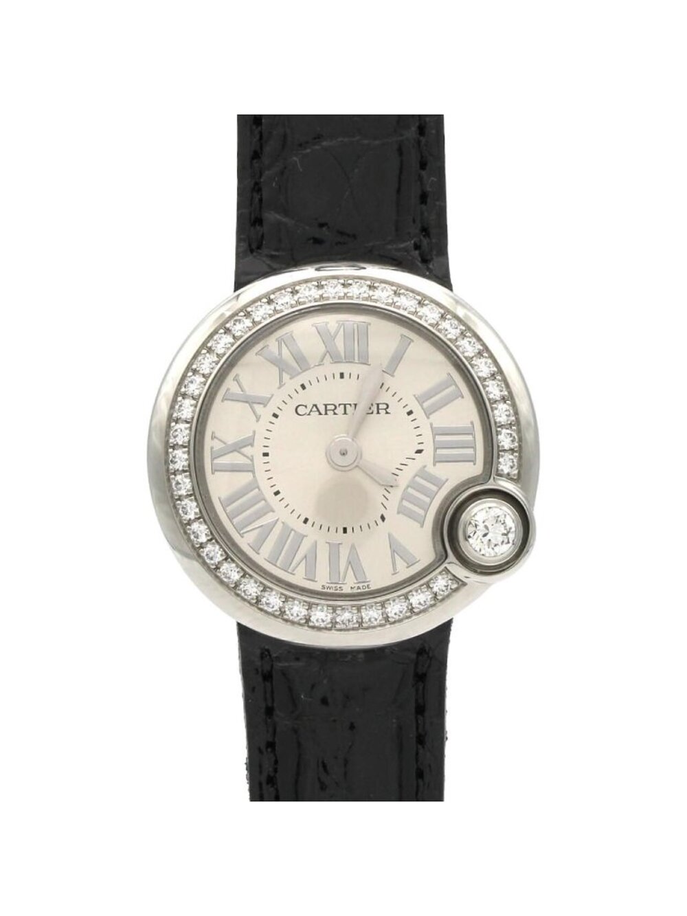 Cartier Ballon Blanc D 4 SS Quartz Watch